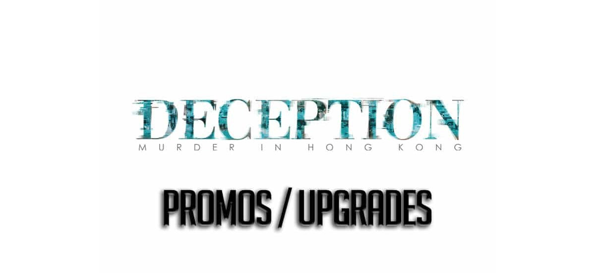 Deception - Murder in Hong Kong: Promos & Upgrades – Grey Fox Games