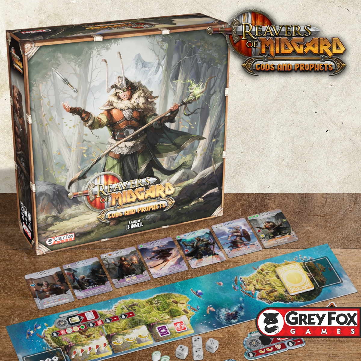 Reavers of Midgard: Gods and Prophets Coming Later This Year to Kickstarter!
