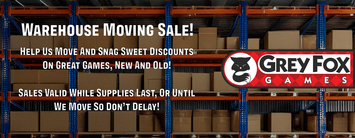 Warehouse Moving Sale!