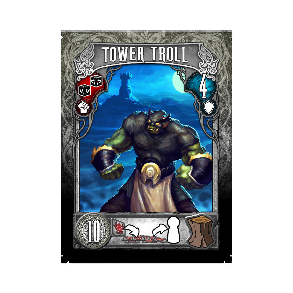 Champions of Midgard promo: Tower Troll – Grey Fox Games