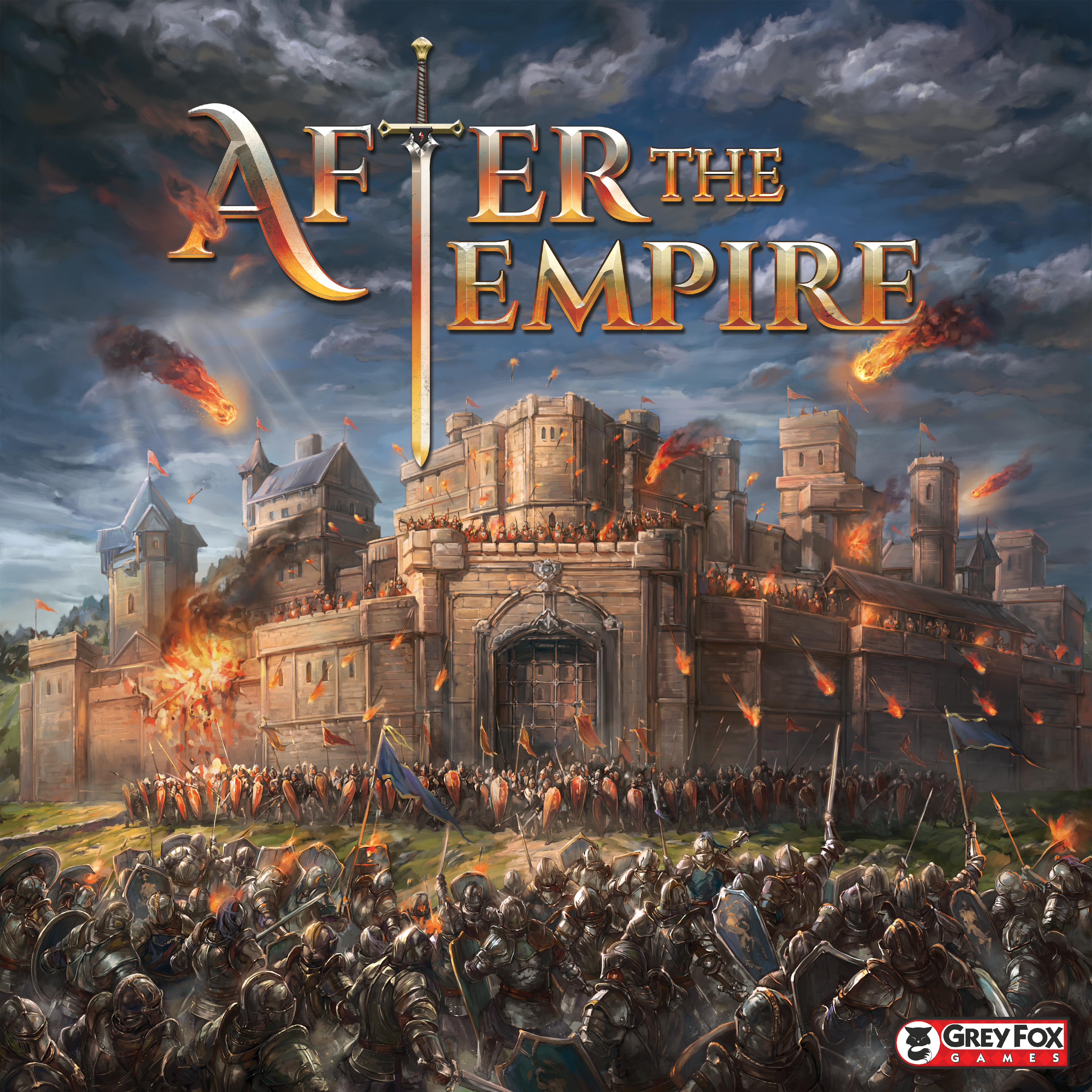 Grey Fox Games After The Empire Board Game - Tower Defense Strategy For 2-4 Players
